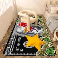 Cartoon D-Dollar M-Monopolys Entrance Door Mat Nordic Style Bedroom Living Room Doormat Home Balcony Anti-Slip Modern Home Decor