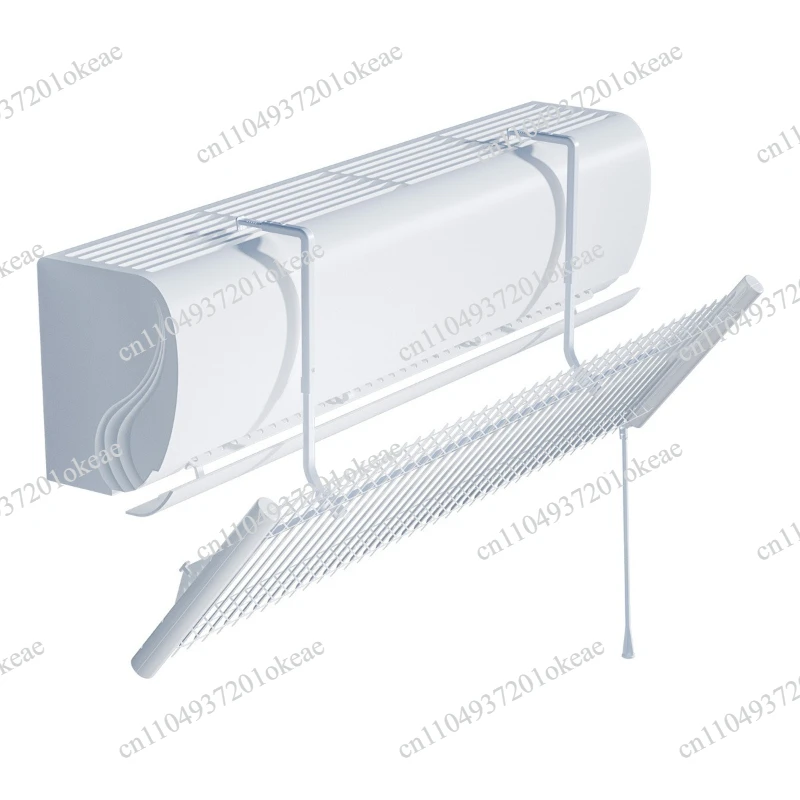 Aluminum louver air conditioner windshield anti-direct blowing cover wind shield out of trend air conditioner universal