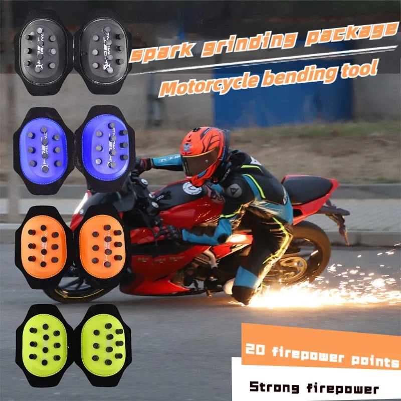 

Гибочный фитиль для мотоцикла, профессиональный шлифовальный мешок для колена, для гонок, Велосипедное оборудование, защитное снаряжение