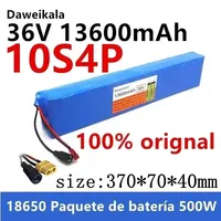 Ultra durable 10S4P electric scooter battery 36V 13600mAh 18650 lithium-ion 350W 500W, with BMS, excellent performance