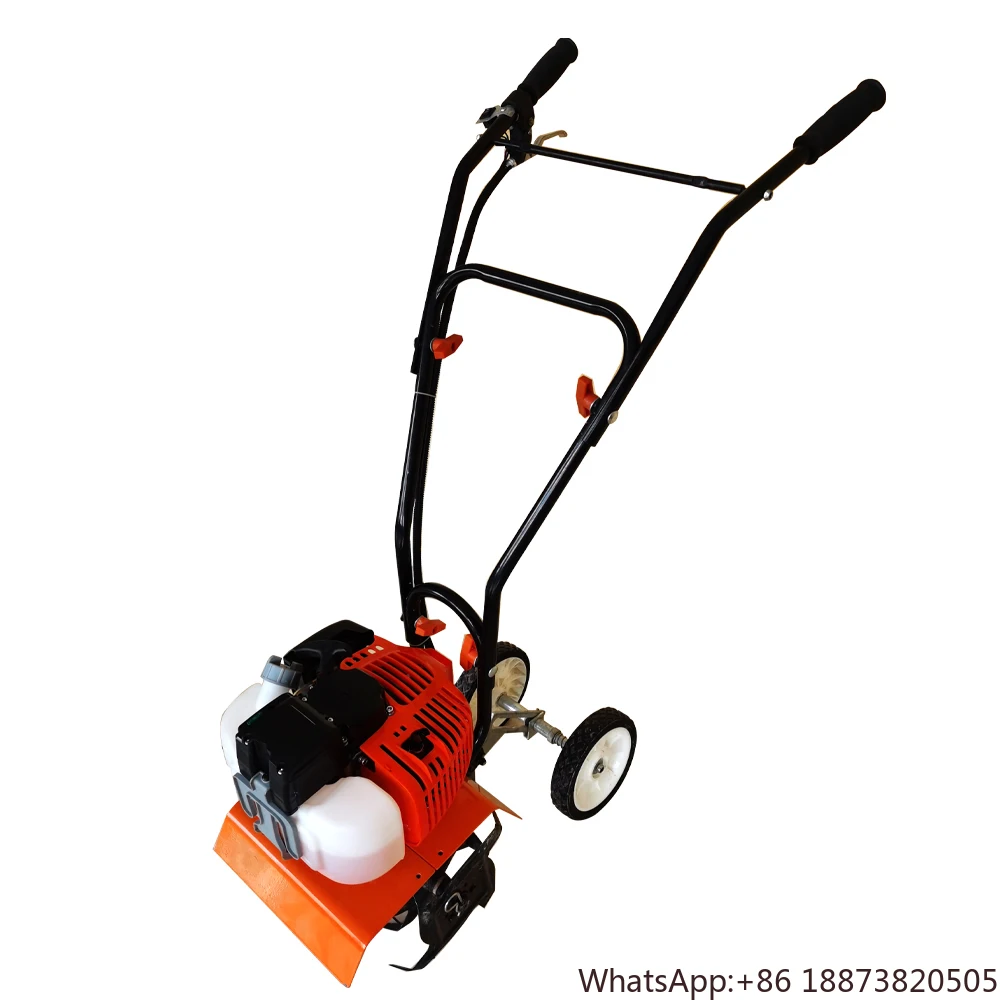 Gasoline mini tiller 52CC electric starter