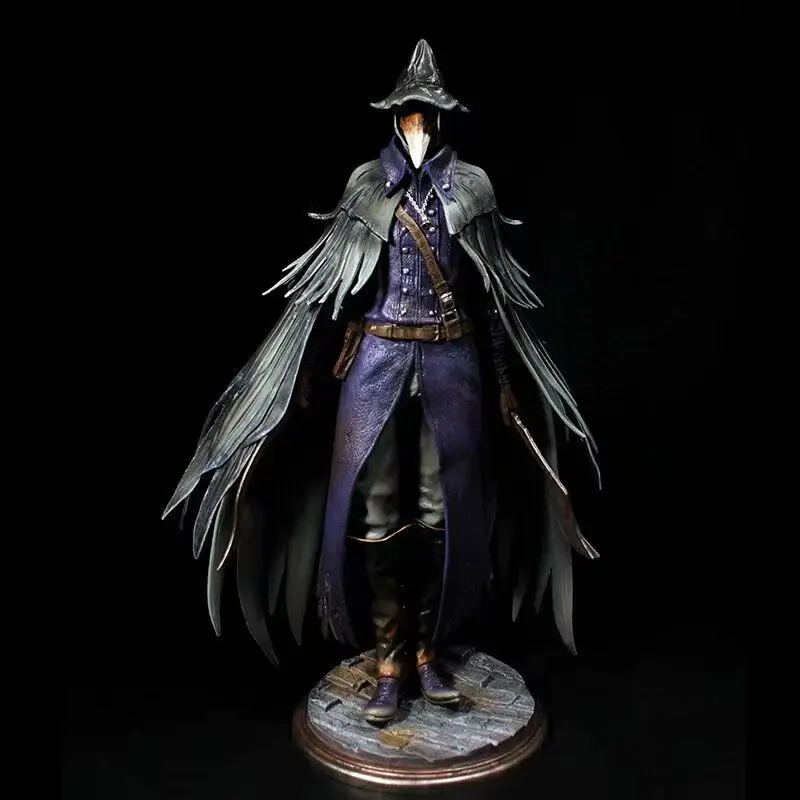 

Bloodborne Curse Old Hunter Gecco Blood Source Hunter Garage Kit Коллекционные украшения Модель игрушки Подарки