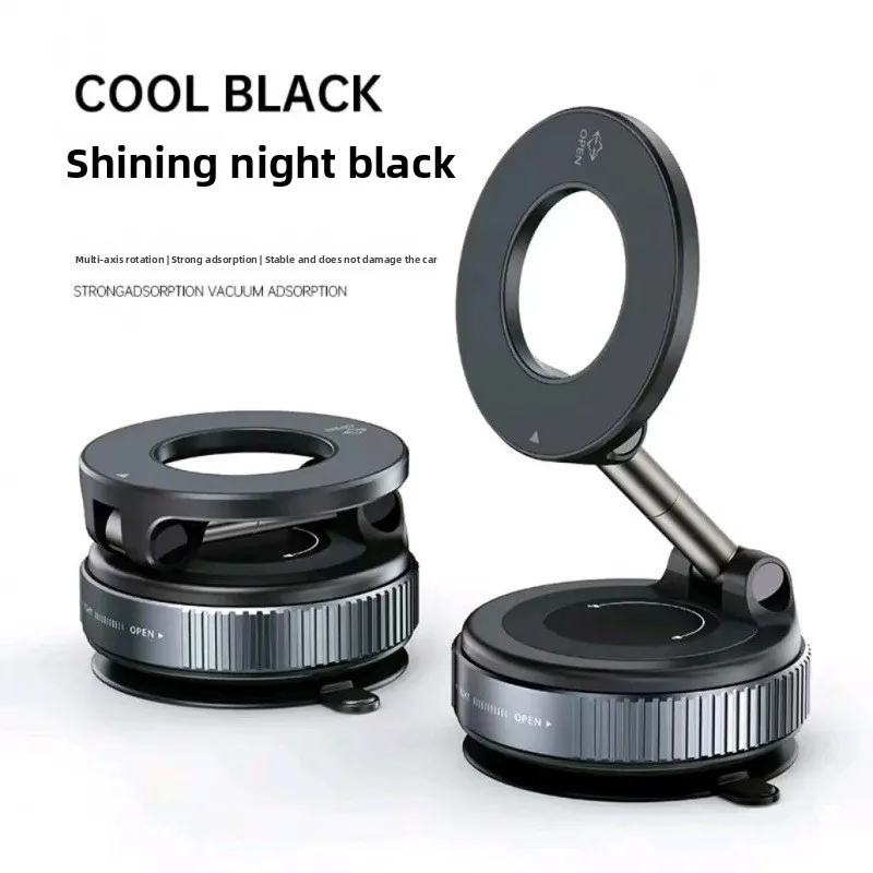 

Vacuum Suction Cup Magnetic Phone Holder Multifunctional Car Mount2025New desktop central console anti-shake navigation stand