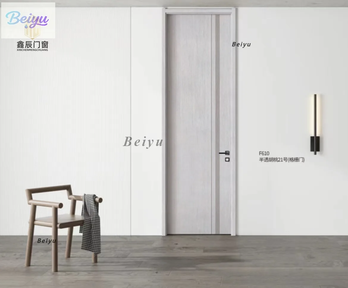 

Интерьер Дуже узкая каркасная комната Современная простая влагостойкая водонепроницаемая дверь для спальни Set Room