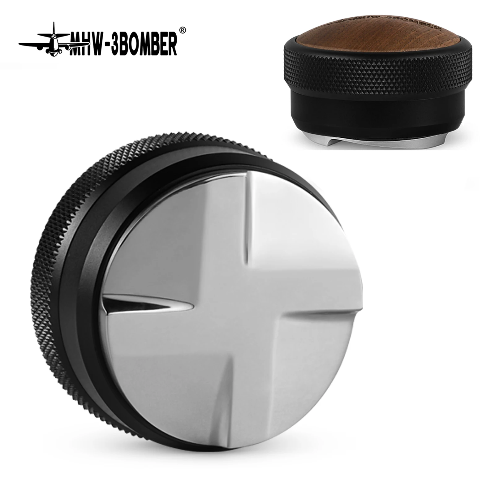 

MHW-3BOMBER Coffee Tamper Leveler Tools Espresso Tamper Stainless Steel Coffee Distributor Barista Accessories