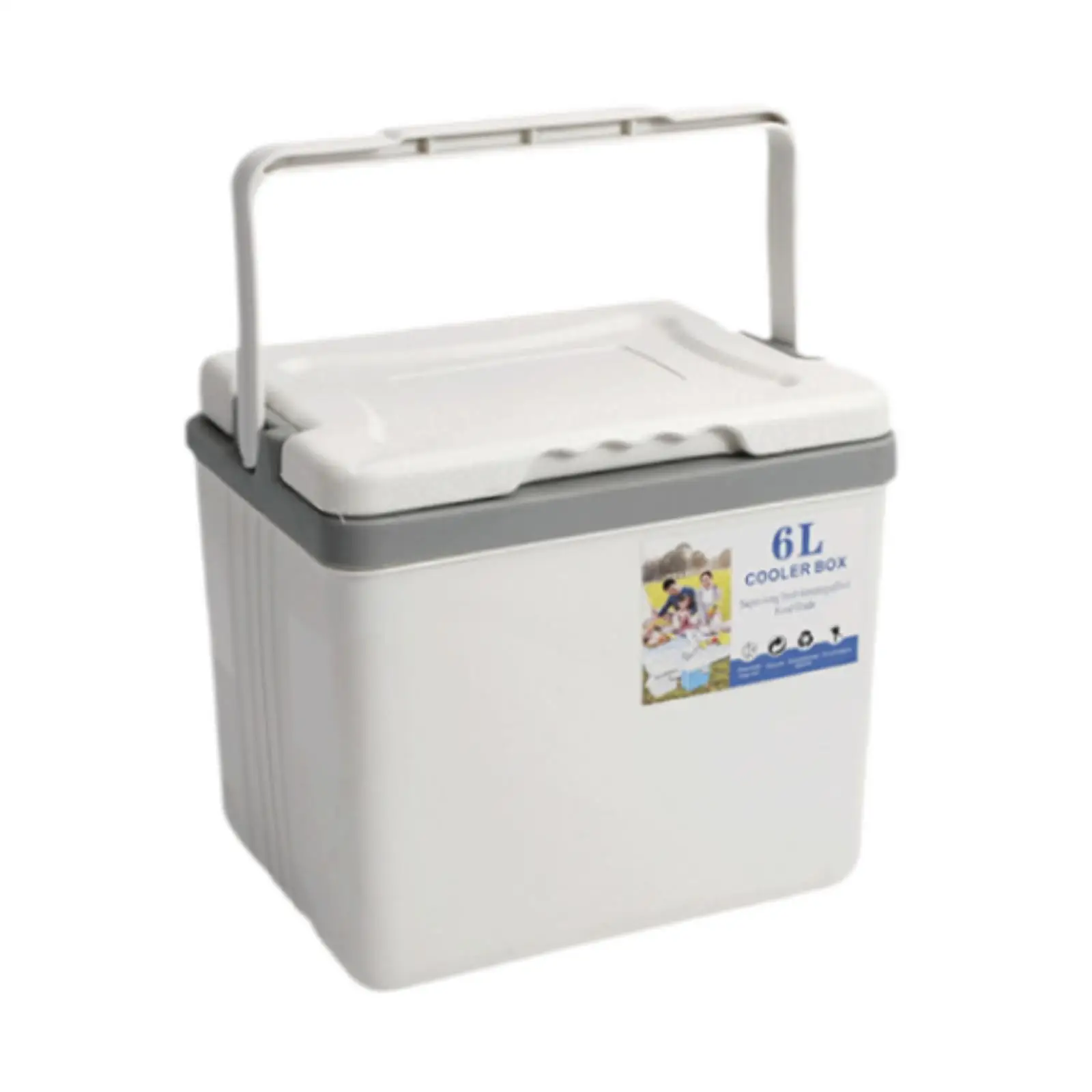 Cooler Box for Freeze/Hot Food Insulated Box for Boating Camping Picnic