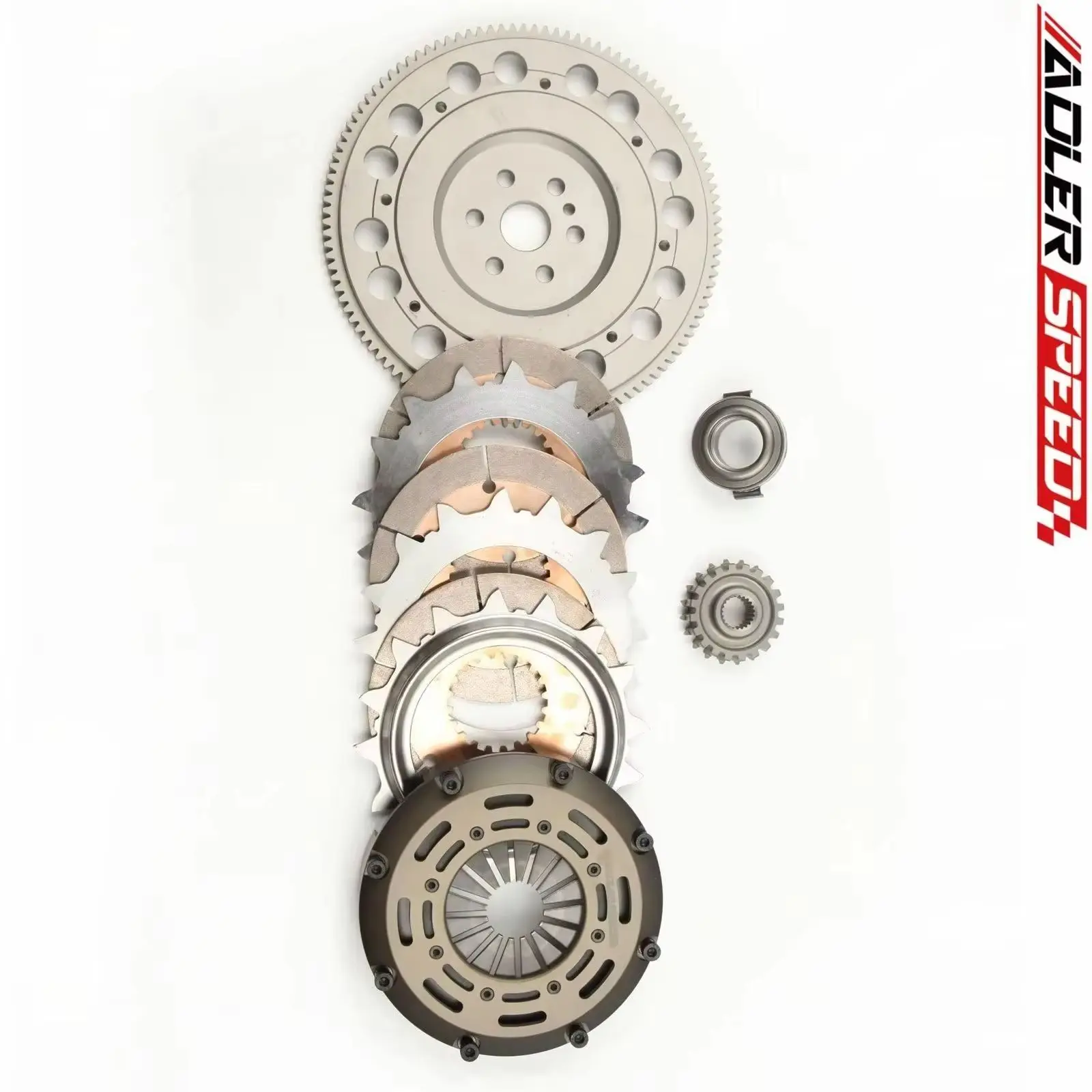 

ADLERSPEED Racing Clutch Triple Disc Kit For 93-97 Ford Probe 2.0L For 93-97 Mazda MX-6 2.0L Medium Weight