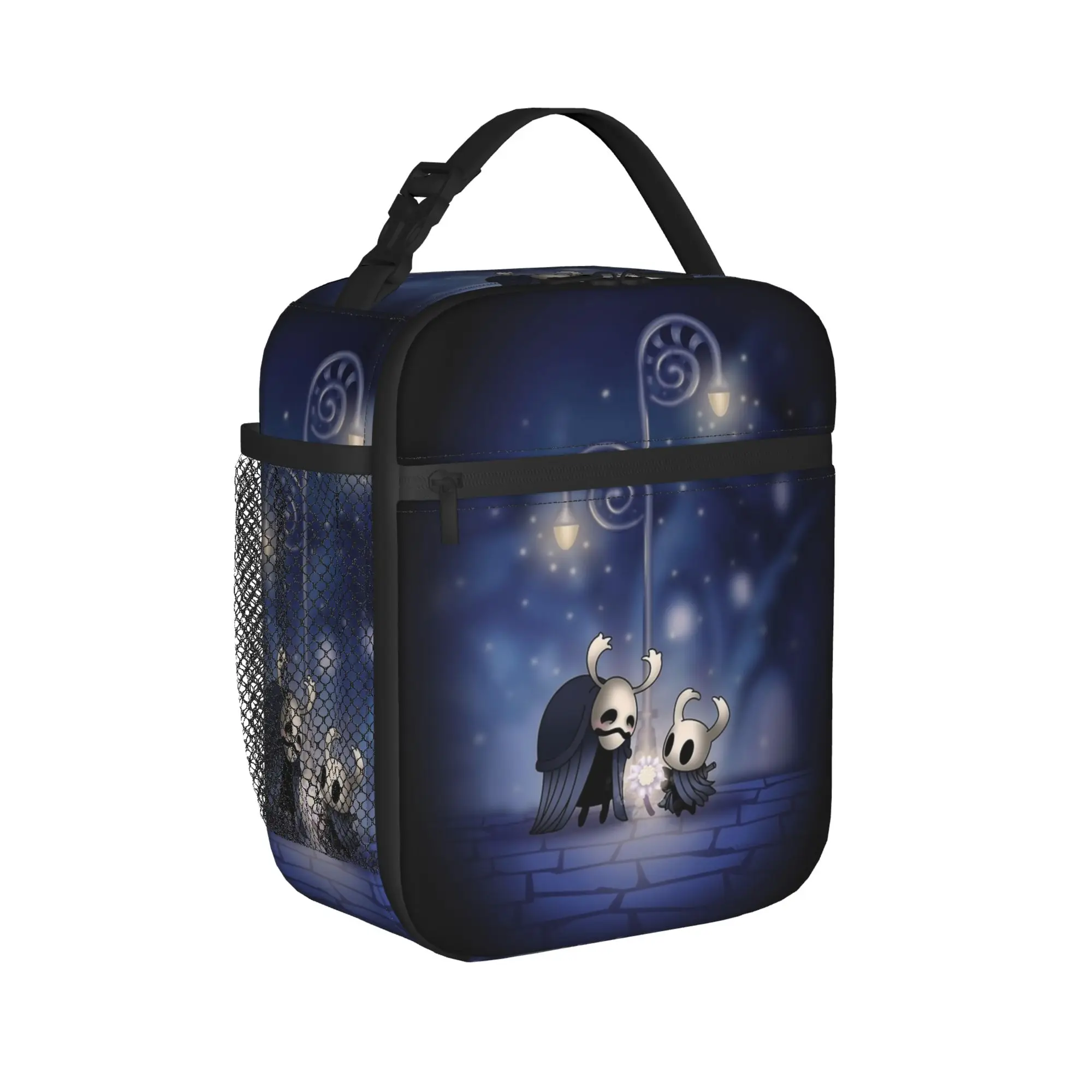 Hollow Knight Silksong  Love Insulated Lunch Bag Thermal Bag Reusable,Meal Container  High Capacity Tote Lunch Box Food Bag