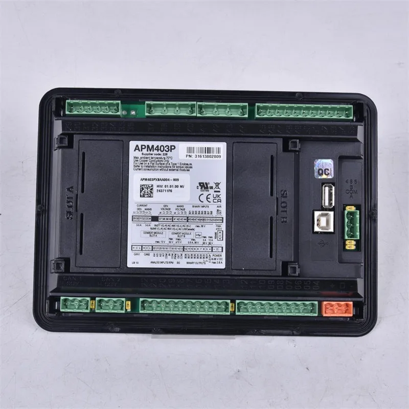 APM403 For Koh ler Contr oller KOH LER For Die sel Generator Set Control Panel Display Self-Start APM303