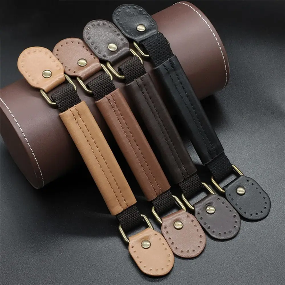 Hot New Luggage Suitcase Handle PU Leather Pull Strap Luggage Suitcase Handle Replacement Fashion Bags Part Accessories 23.5cm