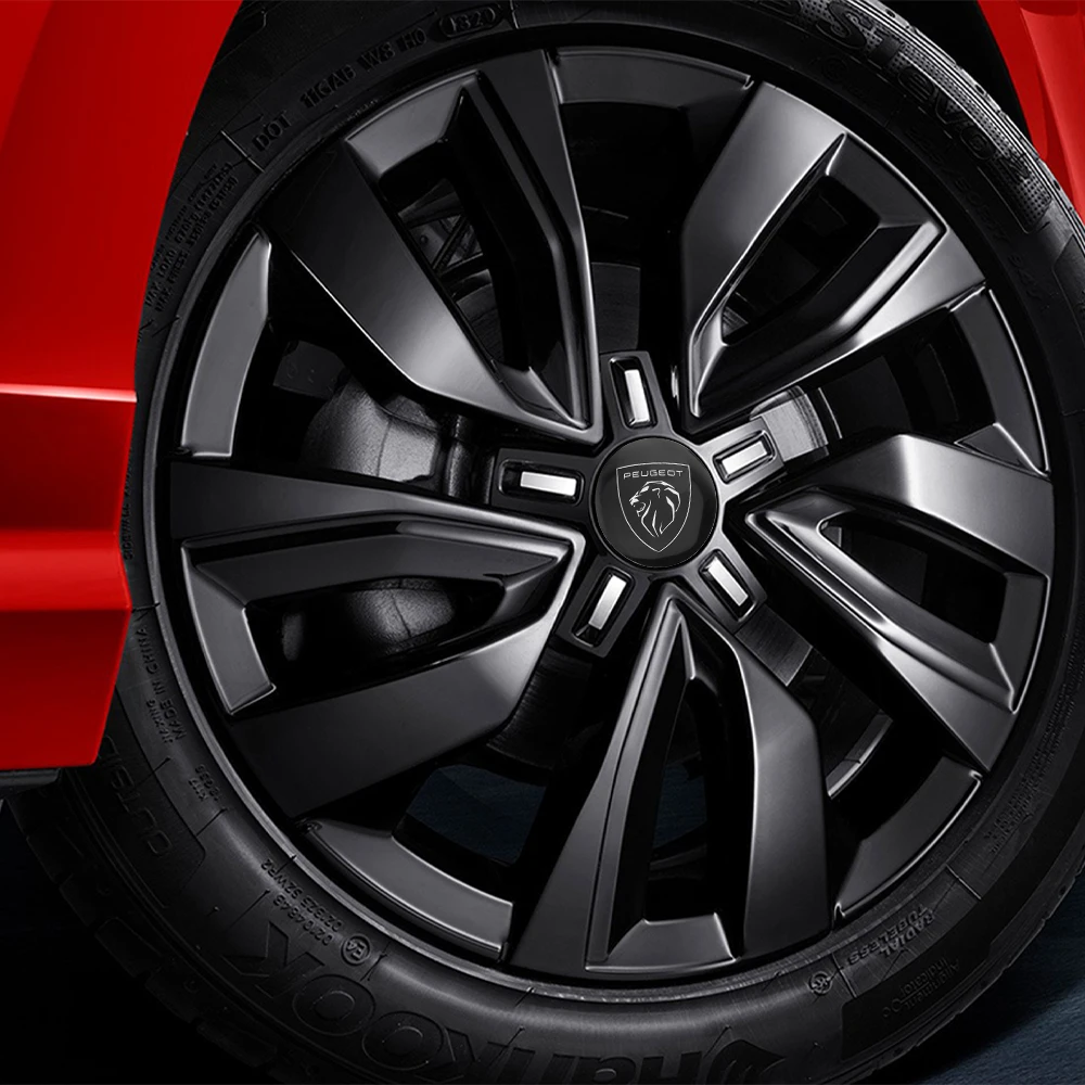 56/60/65 مللي متر سيارة عجلة غطاء محور مركزي شارة ملصق غطاء ل جديد بيجو 206 208 207 3008 308 2008 107 508 106 108 408 508L 5008