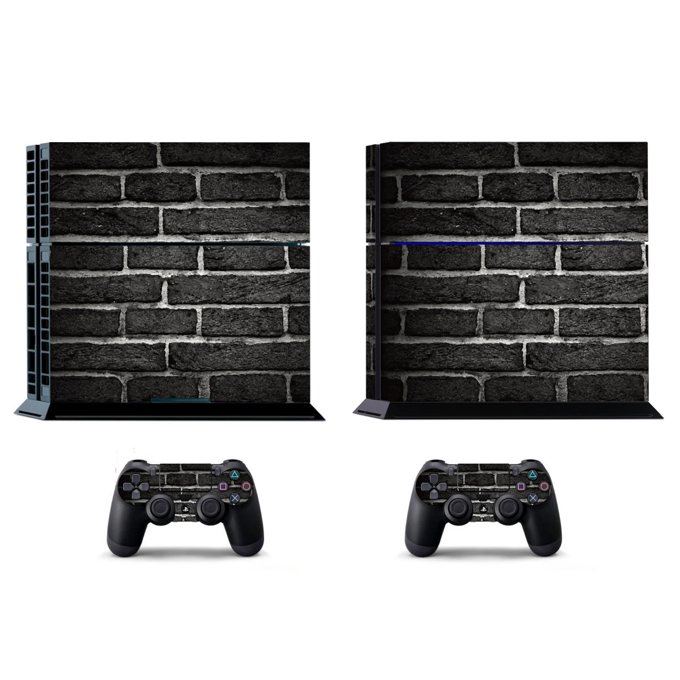 Pegatinas de piel de vinilo para Sony PS4 PlayStation 4 y 2 controller, Stones 1612