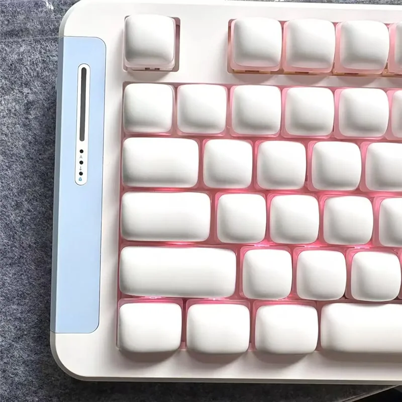 

Top-MOG Keycaps 91 Keys Cute PBT Keycaps For Mechanical Keyboards Dye Sublimation 6.25U For 60 65 68 75 87