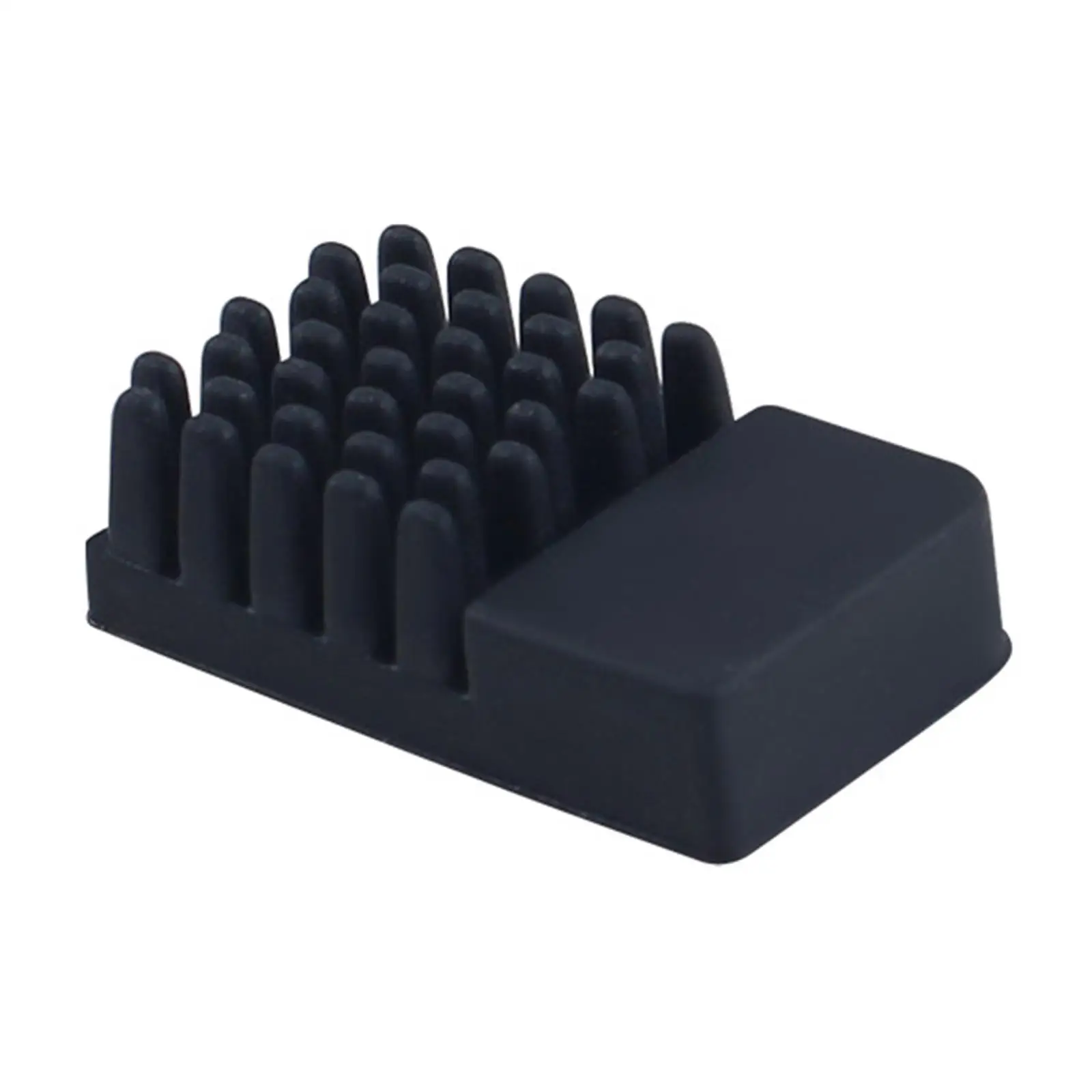 3D Printer Nozzle Brush Compact Resuable Self Sticky Simple Assembly Professional Replaces Parts Black 3D Printer Accessories