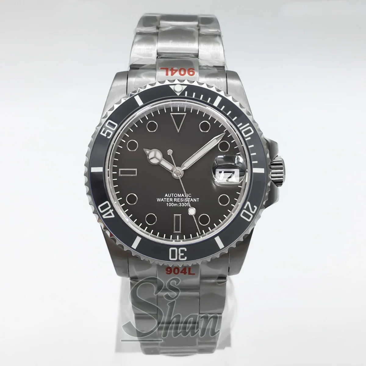 

Мужские механические часы NH35 36 мм/38 мм с сапфировым стеклом, однонаправленным вращающимся керамическим безелем в сочетании с механизмом PT5000 NH35