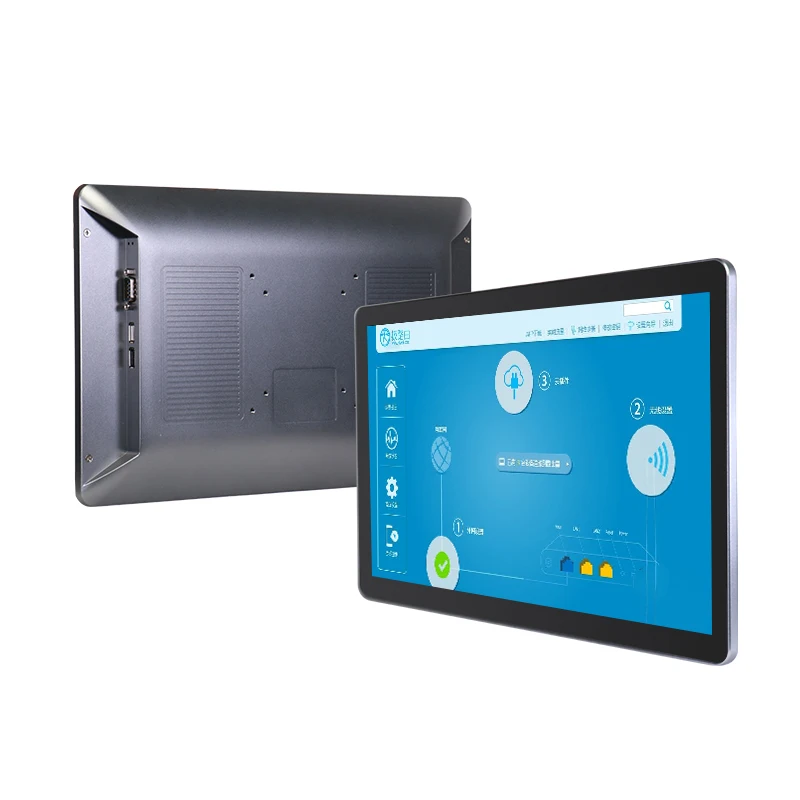 15 15.6 Inch DC 12V HDMI Touch Screen Monitor HD LCD Display Slim Frame Touch Monitor
