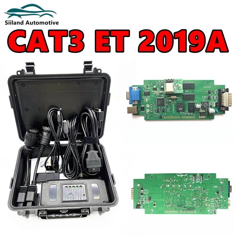 

Profeesional CAT ET3 Adapter With USB WIFI For CAT3 Software Version 2019C KEYGEN 2019A For Truck Diagnostic Tool