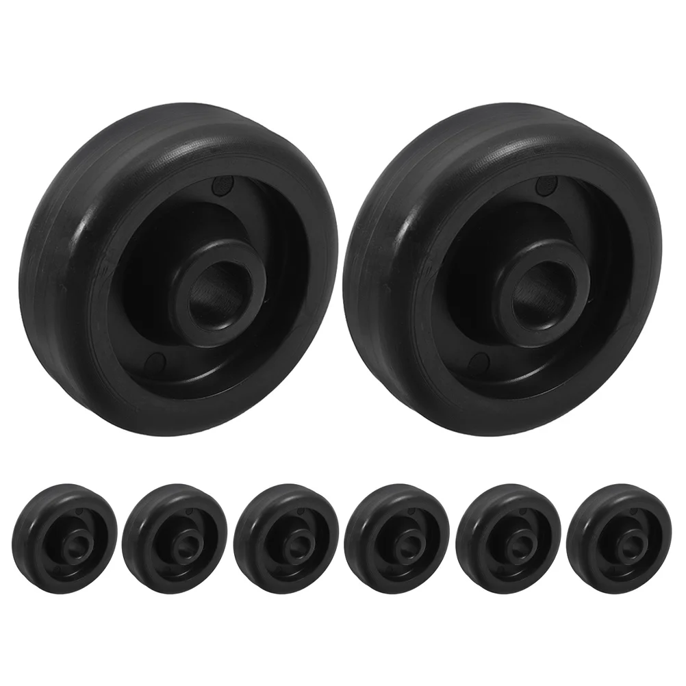 

8pcs Fitness Equipment Wheels For Treadmill 8Mm Bore Universal Replacement Gym Accessories Smooth Mobility Roller Wheel For