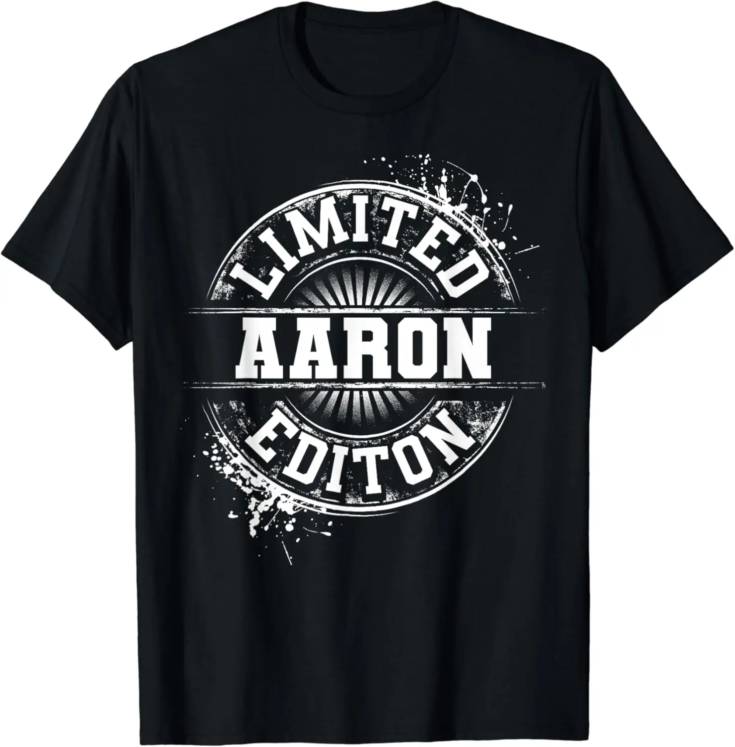 

AARON Limited Edition Funny Personalized Name Joke Gift T-Shirt