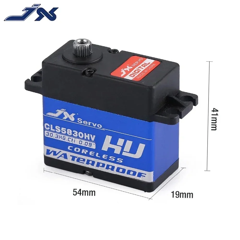 JX CLS5830HV 30KG 6-8.4V Wysokonapięciowy metalowy wodoodporny serwomechanizm cyfrowy do 1/10 RedCat HPI Baja 1/8 RC Car Crawler Accessorie