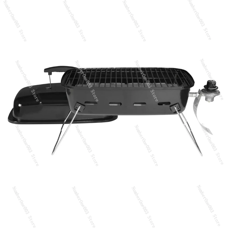 Black Burner Portable Propane Gas Grill