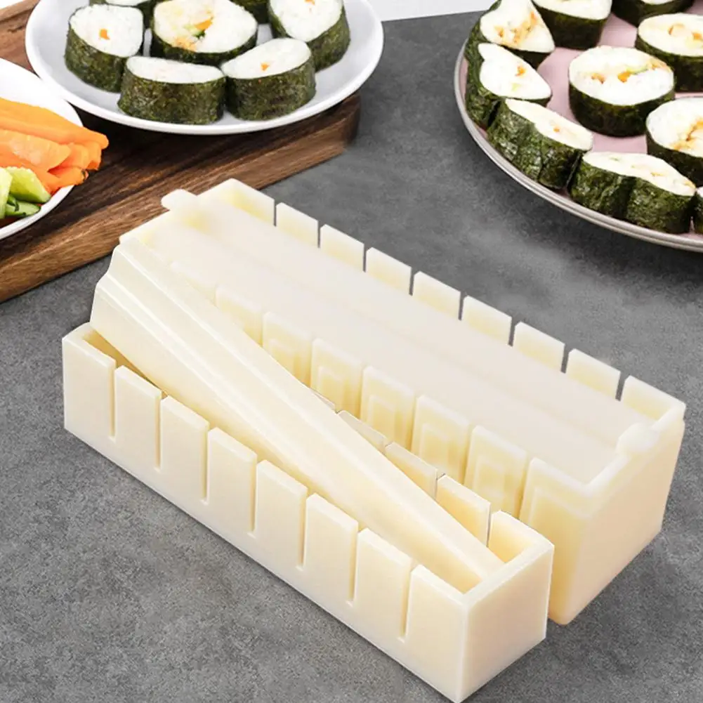 DIY Sushi Maker and Rice circular Mold Japanse Cake Mold Love/Circle/Square Mould Sushi Making Tool