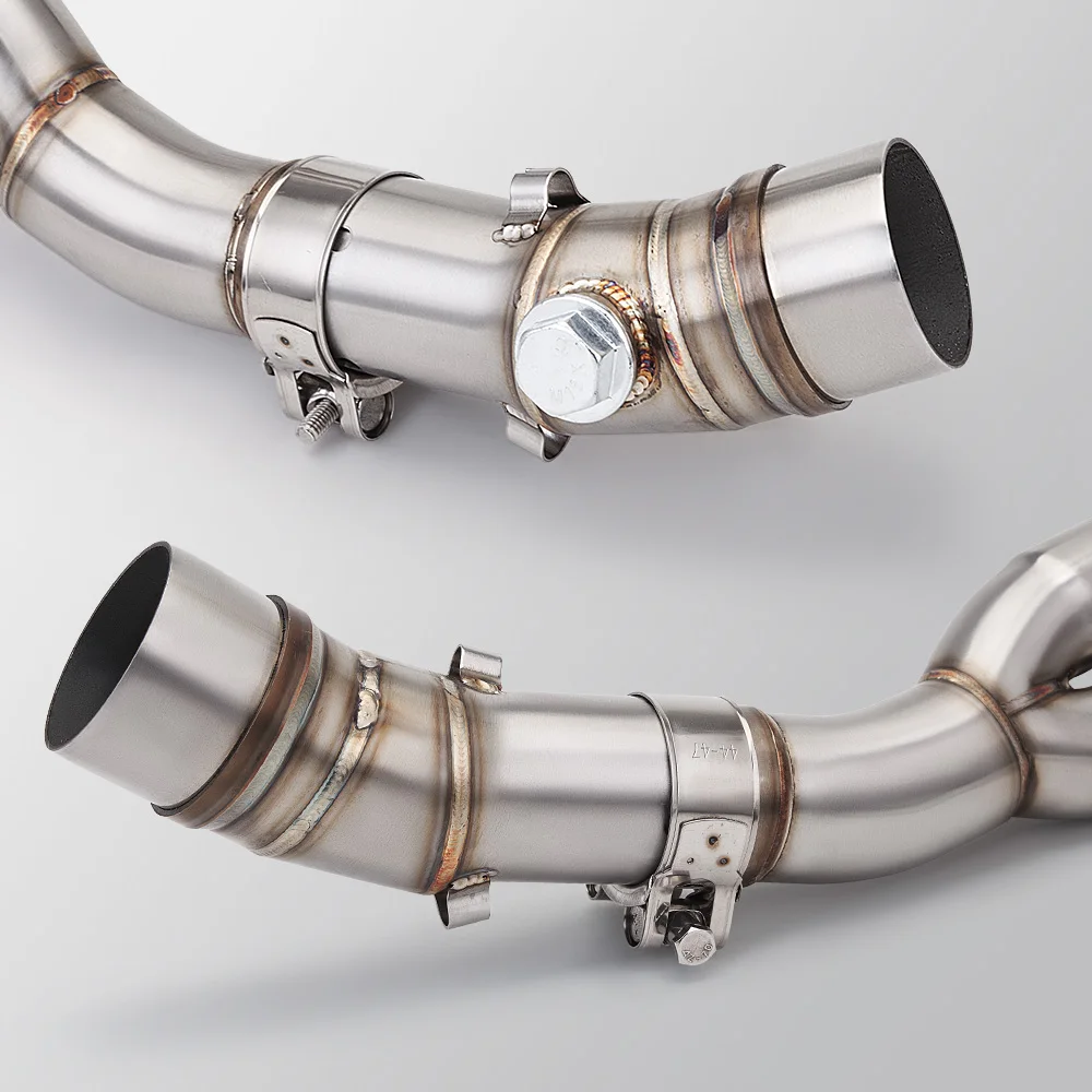 51MM Modified Front Exhaust Manifold Fit FOR Kawasaki 650 ER6N ER6F Z650 Ninja650 view 3