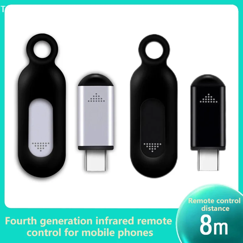 Type C Mobile Phone IR Blaster Smart Infrared Transmitter Universal Remote Control Adapter For TV Air Conditioner