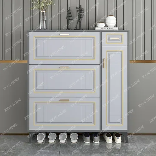 A  Multi Layer Shoe Rack Modern Adjustable Wooden Storage Shoe Cabinet Living Room Zapateras Organizador Hallway Furniture