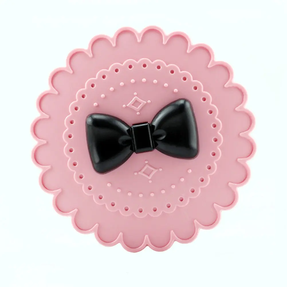 1Pcs Cute Bowknot False Eyelash Storage Box with Mirror Premium Plastic Eyelash Organizer Compact Case for Women Gift