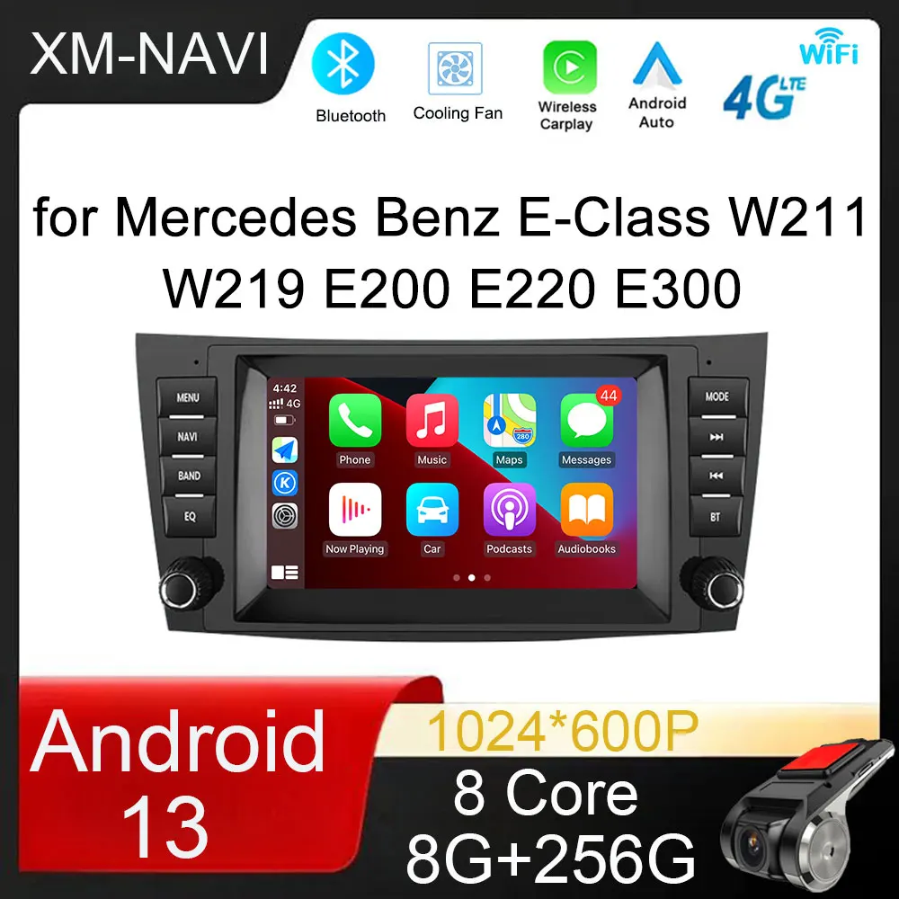 

Car Radio For Mercedes Benz E-class W211 E200 E220 E300 E350 E240 E270 E280 CLS CLASS W219 Multimedia Player Nevigation GPS