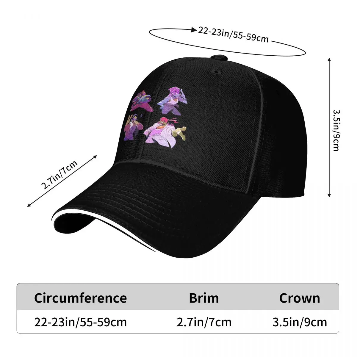You got the Goods Baseball Cap Breathable Mesh Back Adjustable Buckle Closure Moisture Wicking Quick Dry 6