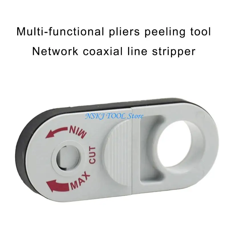 L8RC Practical Cable Jackets Stripper for SFTP Cables Professional Easy Installation