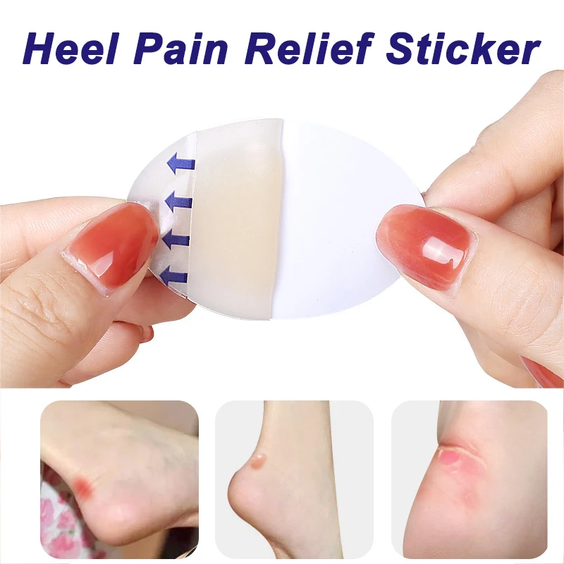 Pexmen 1/2/5 Uds vendajes de blíster de Gel para pies cojín de blíster para talón y dedo del pie vendajes hidrocoloides resistentes al agua almohadillas de blíster