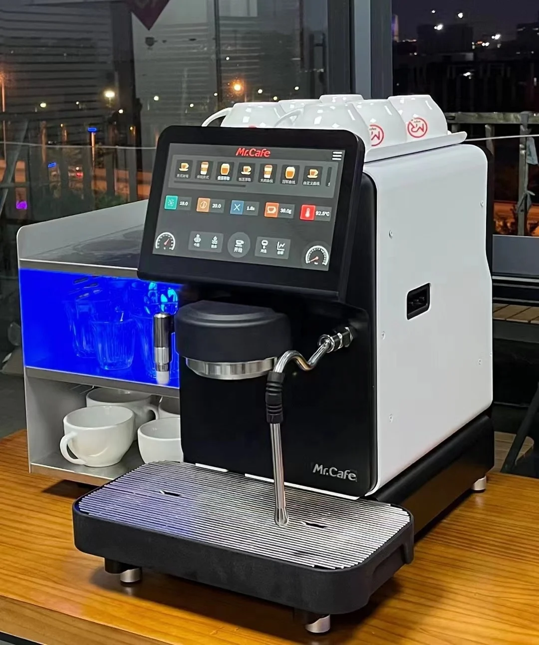 Mr.Cafe S100 Espresso Machine Professional Espresso Machine for Business Semi-automatic Traditional Coffee Machine