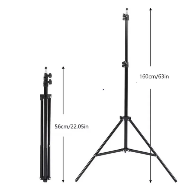 Live Tripod Video Recording Selfie Landing  Monpod Foldable 56cm-160cm Extendable Mobile Phone Stand Holder For All Phone Camera