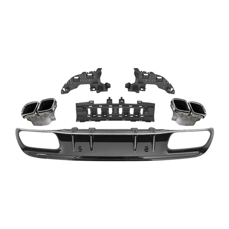 

Suitable for Car Accessories Auto Part Front Rear Bumper Grille Body Kit for Mercedes-Benz C-Class W205 Late Upgrade to C63 AMG