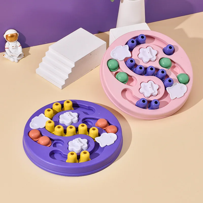

Wholesale Interactive Pet Toys Slow Feeder Puzzle Cat Puppy Training Anti-Choking and Leakage Fun Food Treat