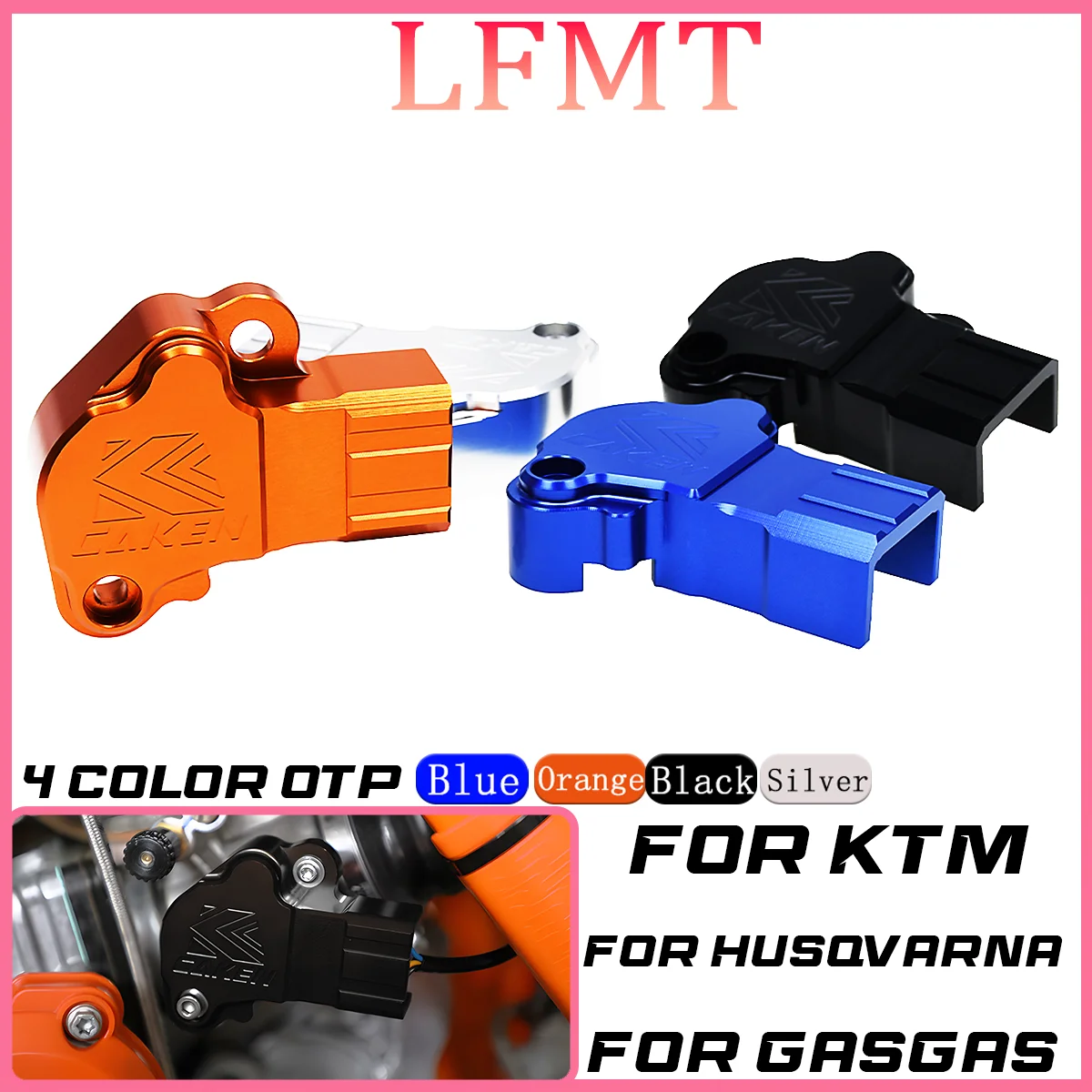 

For KTM XCW EXC XC-W XC TPi 150 250 300 For Husqvarna TE EX 150i 250i 300i 2018-2023 Motorcycle TPS Sensor Guard Cover Protector