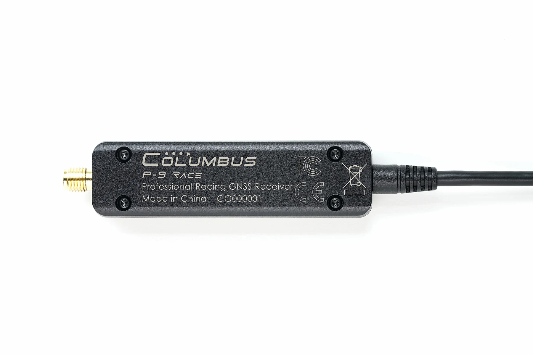 New Columbus P-9 Race Professional Racing Bluetooth GPS GNSS Receiver, 25Hz Update Rate, Support RaceChrono, Harry\'s LapTimer