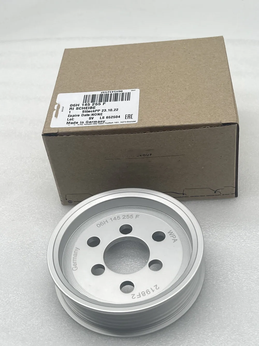 

Genuine OEM For VW Pulley, power steering pump 06H145255F For VW Transporter 2.0TDi 10-/16-, Crafter 2 06H-145-255-F