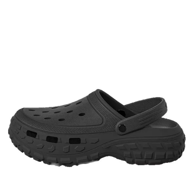 

Men Platform Sandals 2026 Summer Closed Toe Non-slip Beach Sandals Woman Lightweight Soft Bottom Non-slip Sandalias for Home