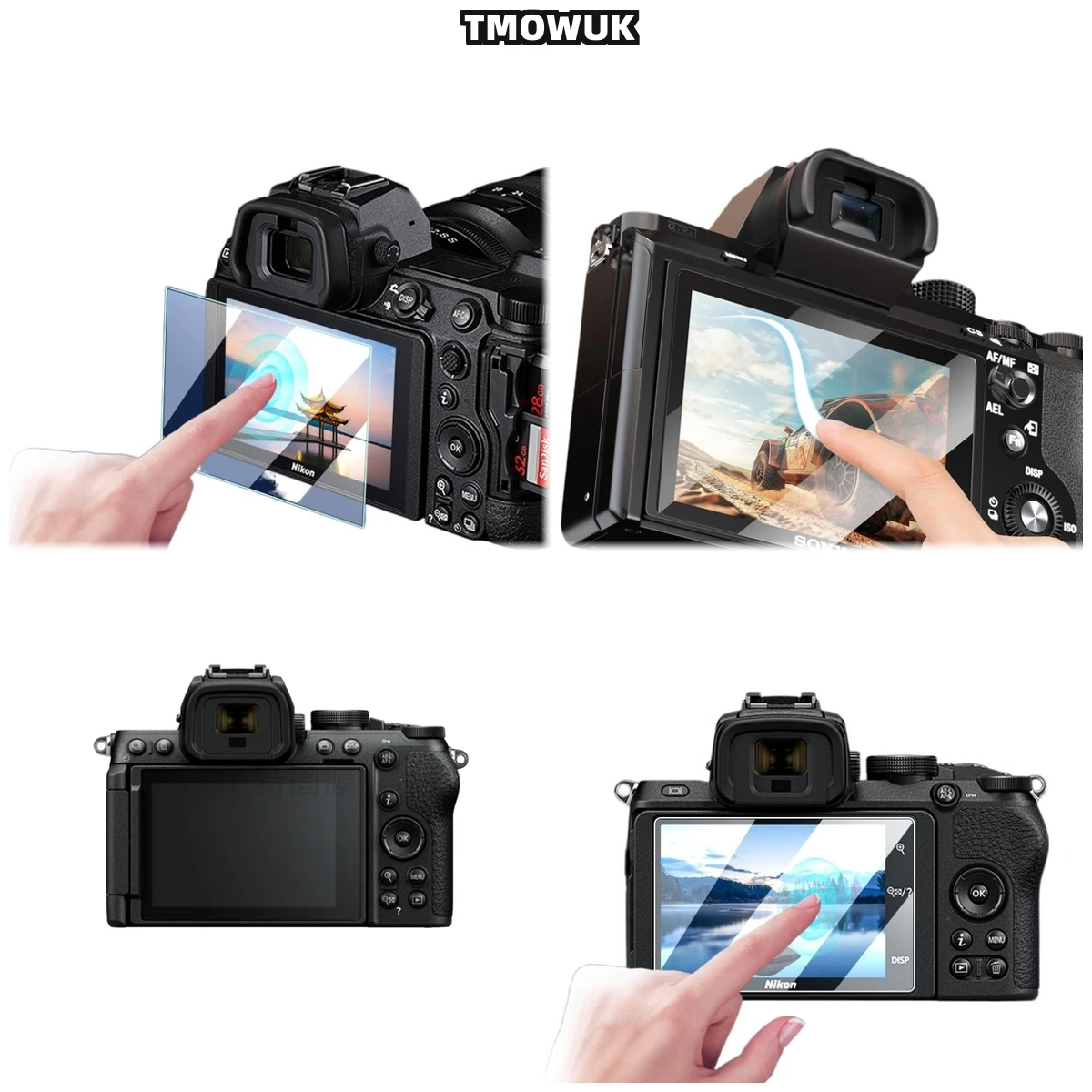 

For Nikon Z50, Optimal Clarity Screen Protector, 9H Hardness Coating