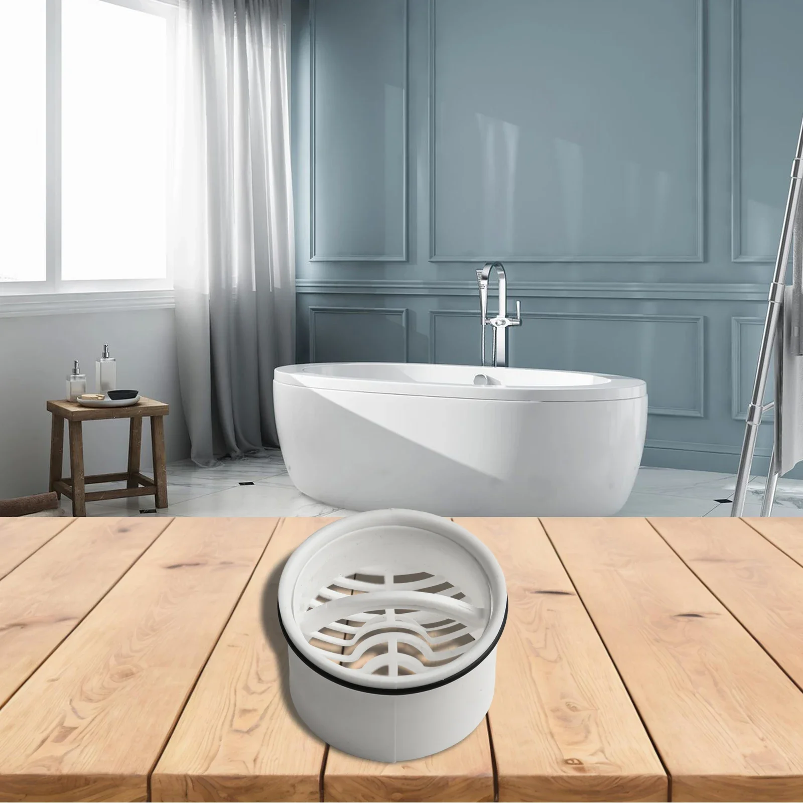 Shower Drain Tube Filter Compatible with Models For 6960 6999 Simple Installation and Effective Clog Prevention