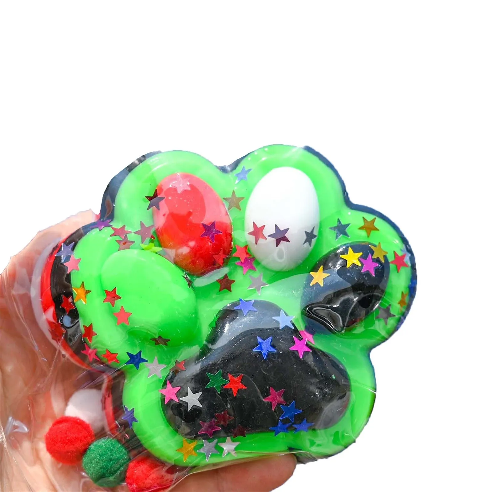 Kinder Mini Katze Klaue Squishy Zappeln Spielzeug Weiche Nette Katze Pfote Langsam Rebound Prise Dekompression Spielzeug für Kinder Erwachsene Weihnachten Geschenk