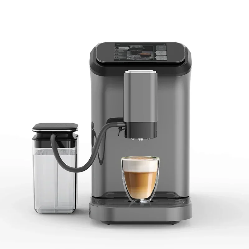 Smart Wifi Tuya Bean To Cup Cappuccino Espresso Coffee Maker Fully Automatic Coffee Machine With Milk