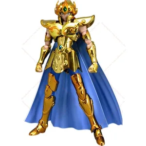 في الأوراق المالية MC / MetaltClub Leo Aioria Gold Saint Cloth Myth نموذج سابق للهاتف المحمول شخصية لعبة هدية أعلى 12 مبيعات Leo Figure Aioria - رقم 5