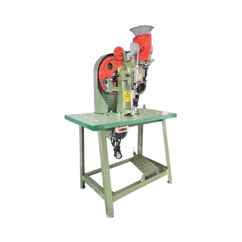 918G-T New Automatic Eyelet and Grommet Riveting Machine for Carbon Brush with Core Motor Component
