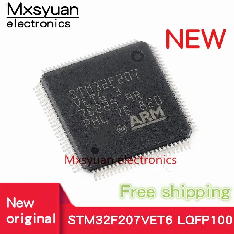 5pcs~50pcs/lots STM32F207VET6 STM32F207VETb STM32F207 LQFP-100 New original IC In stock!