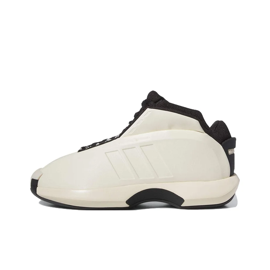 Adidas Crazy 1 Basketball Shoes Men's Mid Top Black/White IG5895